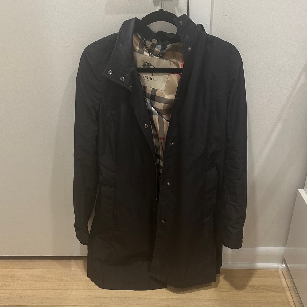 Burberry Black Trench Coat